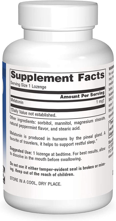 Melatonin - Sleep Science 1mg peppermint - My Village Green